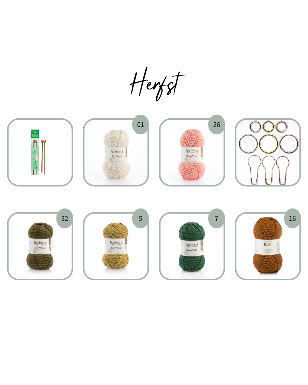 Beginners breipakket basis Herfst