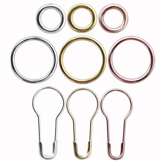 Metal stitch markers - per 10