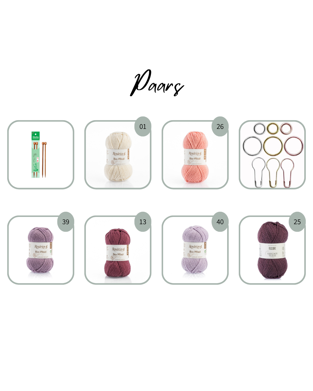 Beginners breipakket basis Paars