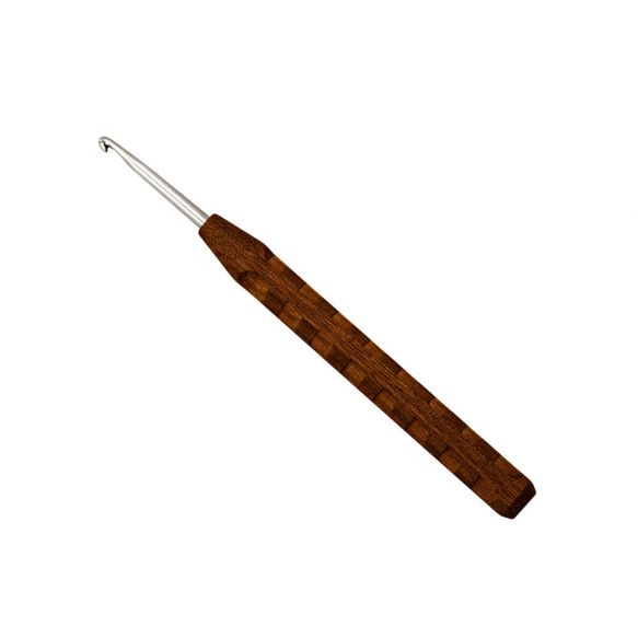 Addi Nature crochet hook Novel - walnut wood