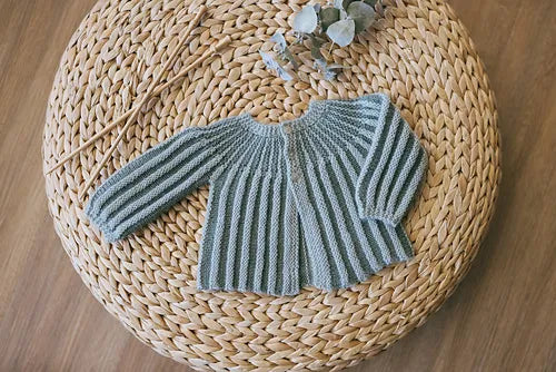 Ameroso vest kit: wol + patroon