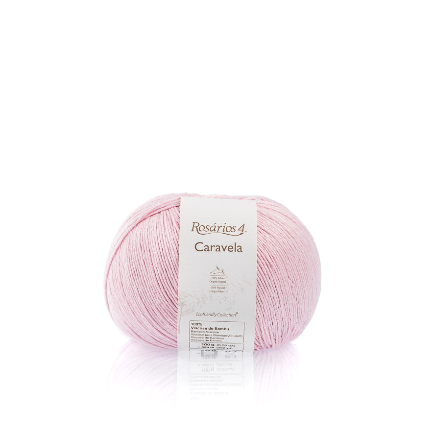 Crochet kit scarf Boa Vai Ela - bamboo