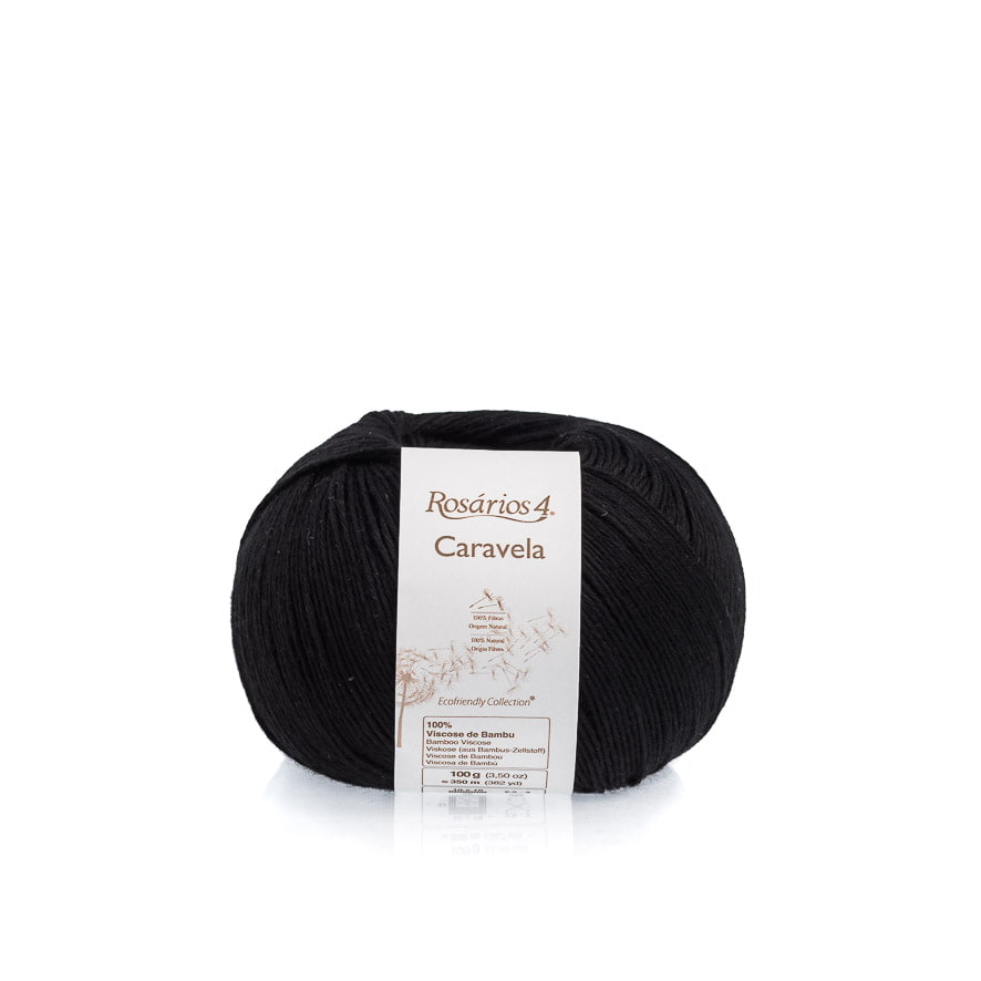 Crochet kit scarf Boa Vai Ela - bamboo