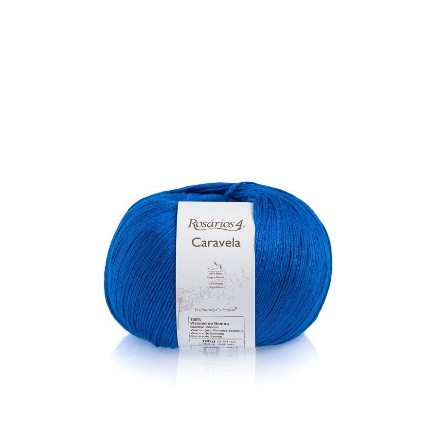 Crochet kit scarf Boa Vai Ela - bamboo