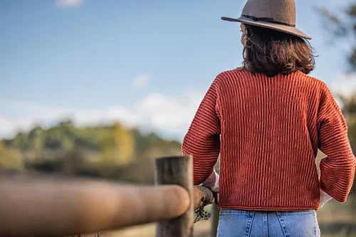 Sombra vest kit: wol + patroon