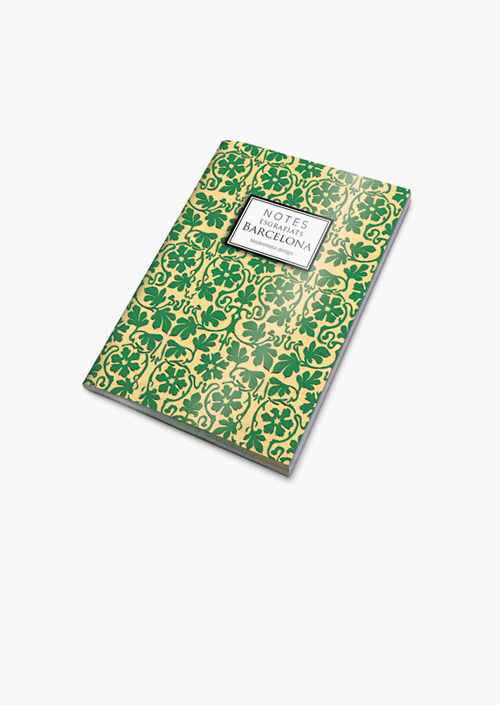 Barceloning notebook - passport size
