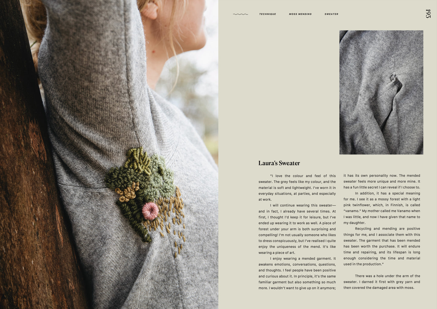 The art of knitwear repair