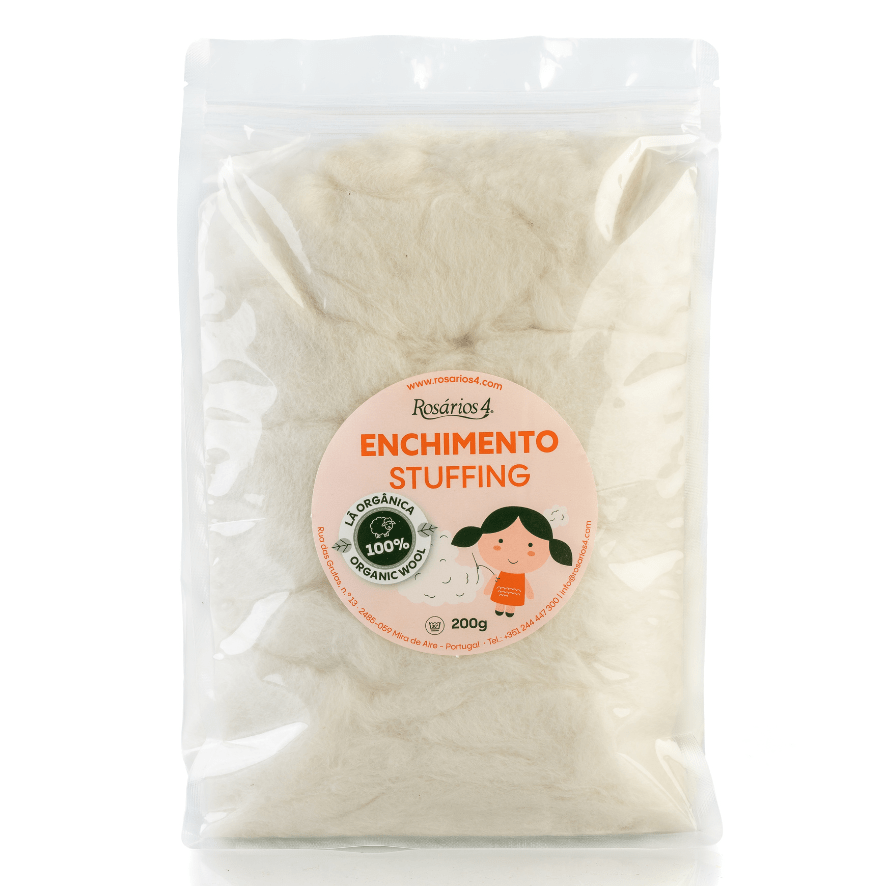 Filling - 100% organic wool
