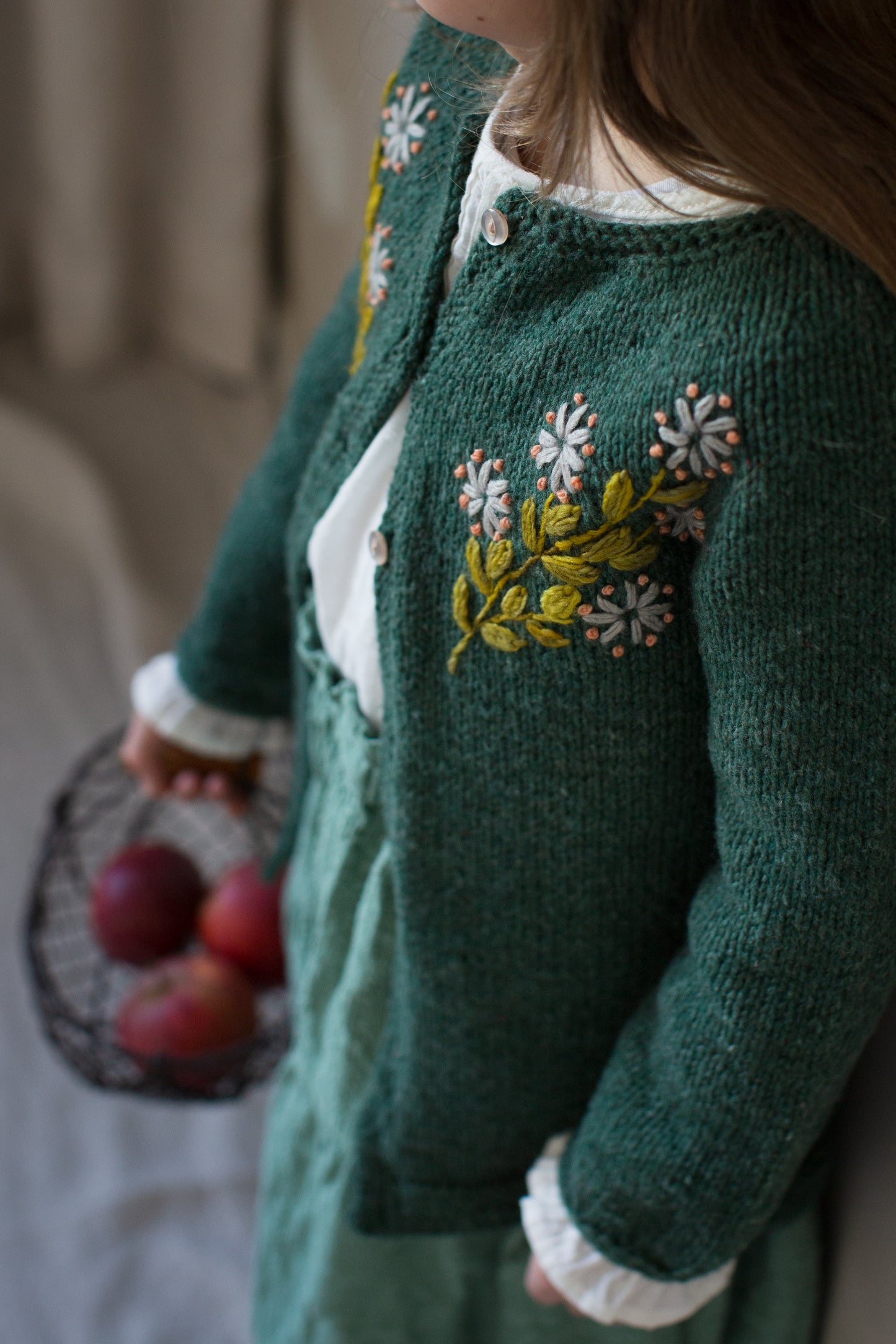 Laine  Embroidery on Knits by Judit Gummlich