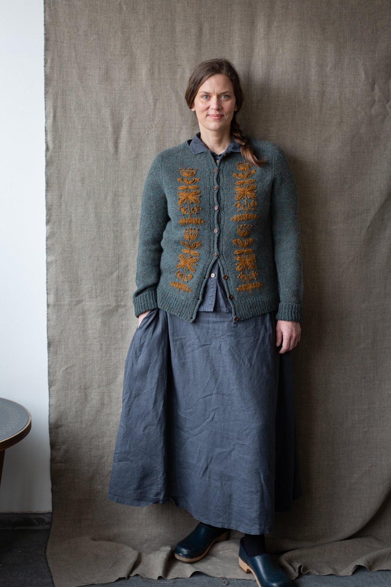 Laine  Embroidery on Knits by Judit Gummlich