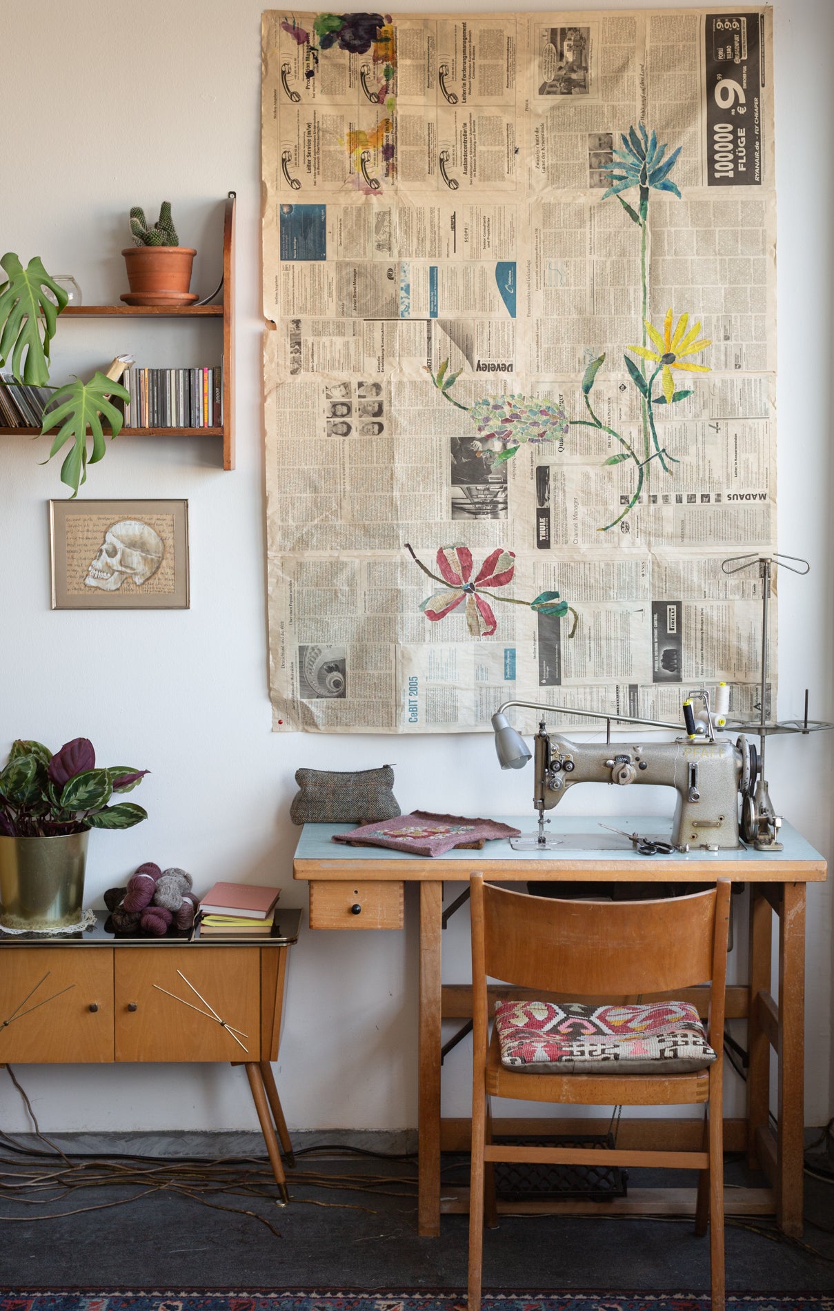 Laine  Embroidery on Knits by Judit Gummlich