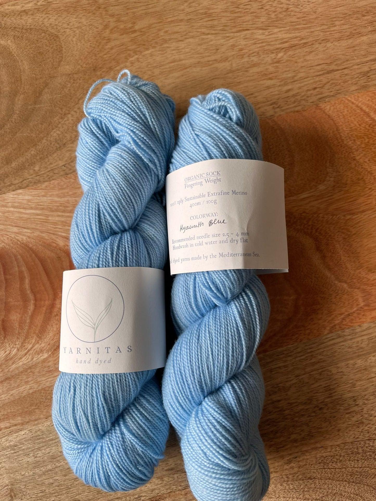 Yarnitas Organic Sock ~ handgeverfde sokkenwol