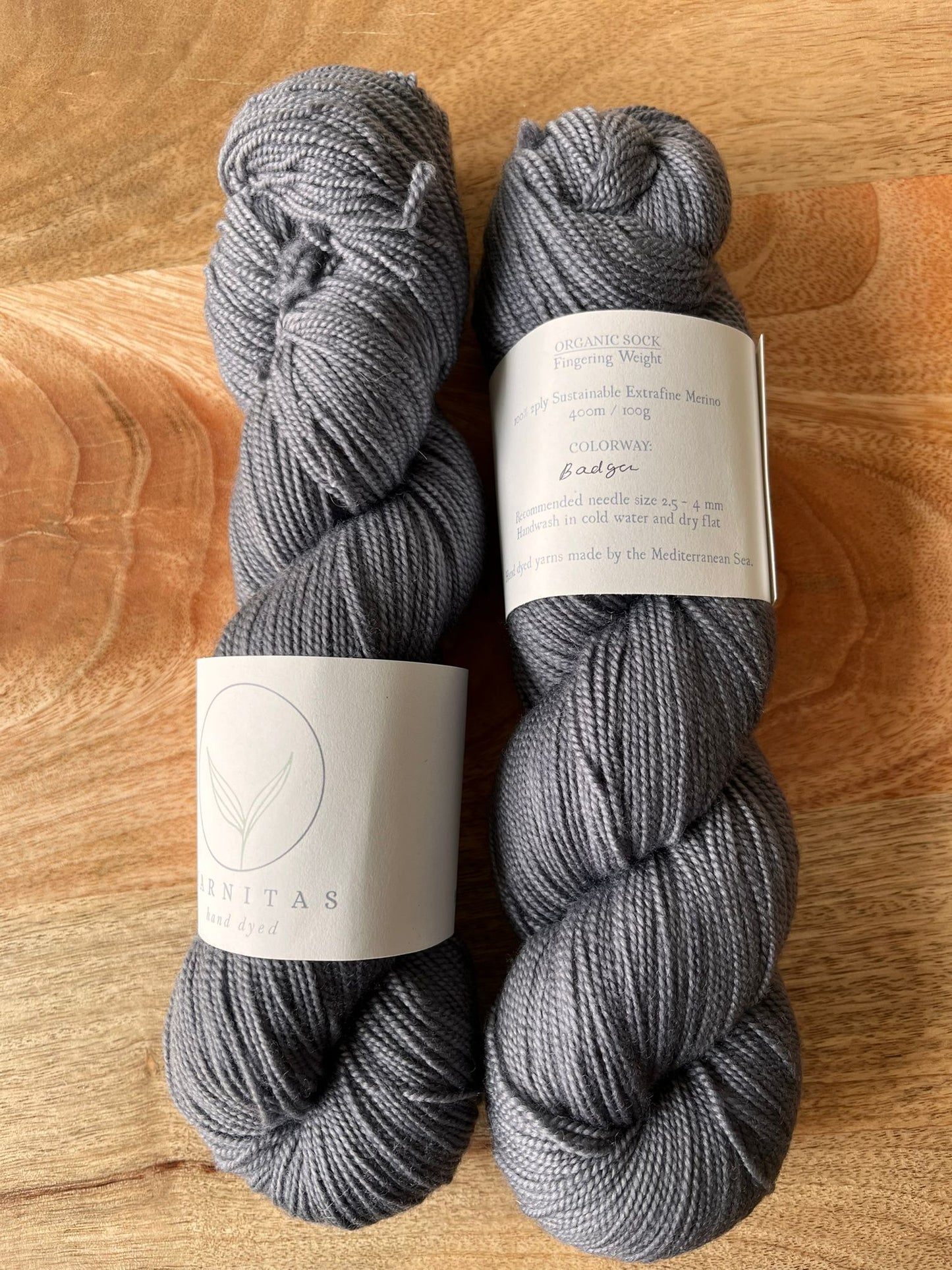 Yarnitas Organic Sock ~ handgeverfde sokkenwol