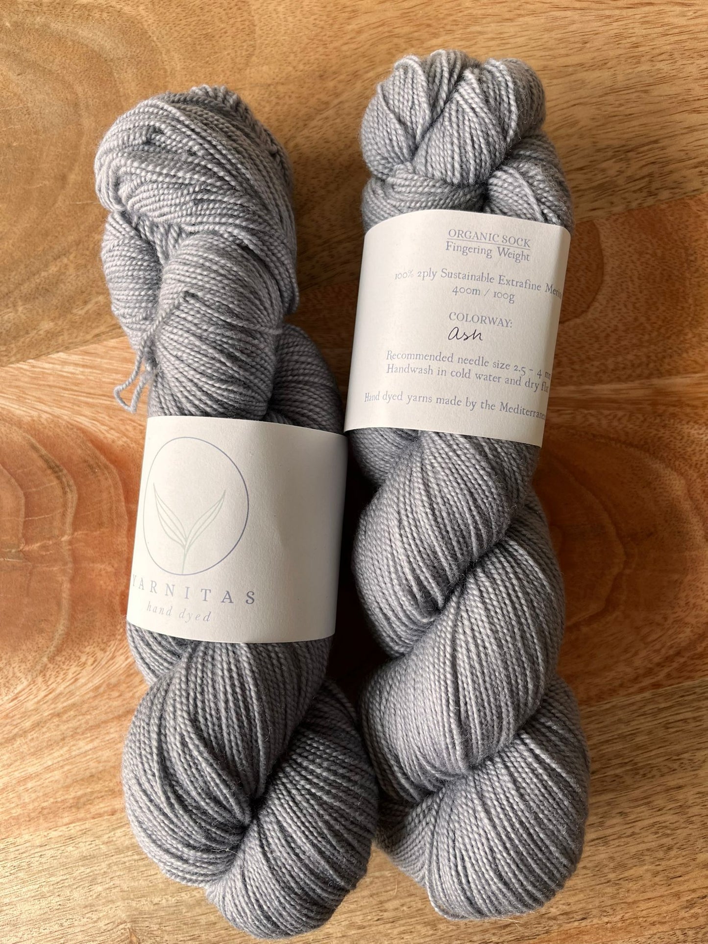 Yarnitas Organic Sock ~ handgeverfde sokkenwol