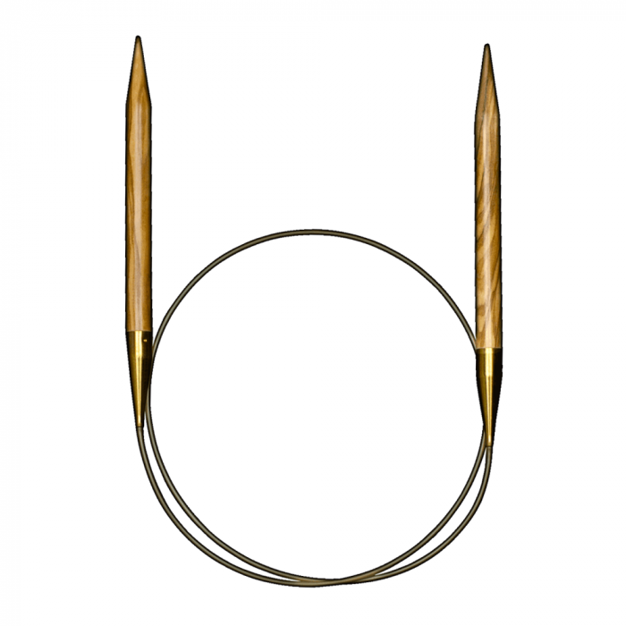 Addi Nature knitting needle - olive wood