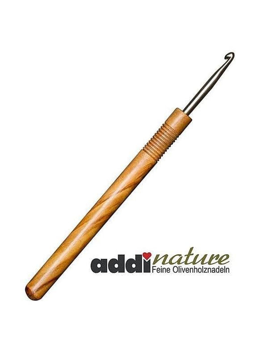Addi Nature crochet hook - olive wood