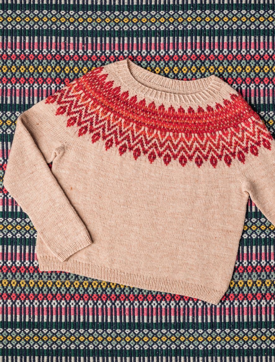 Alentejana trui kit: wol + patroon