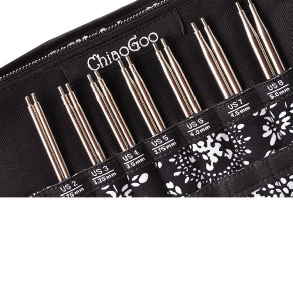 Chiaogoo Twist Lace interchangeable needle set 2.75-5.00 mm - 13 cm