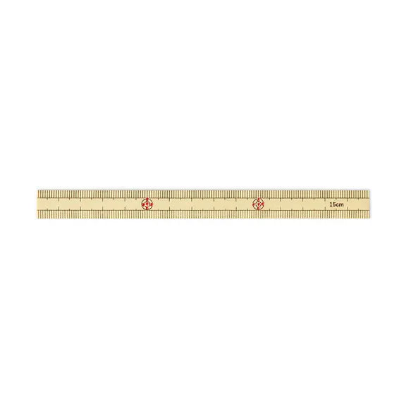 Seeknit bamboo ruler