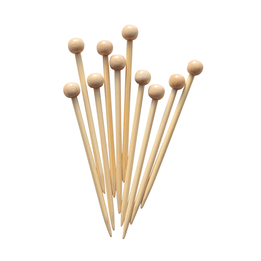 Seeknit bamboo marking pins