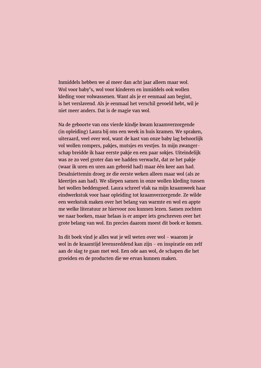 De zachte kracht van wol