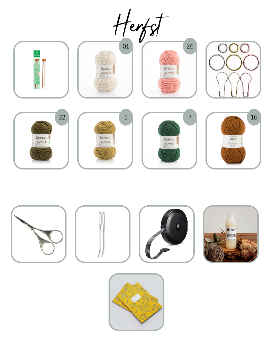 Beginners breipakket compleet Herfst