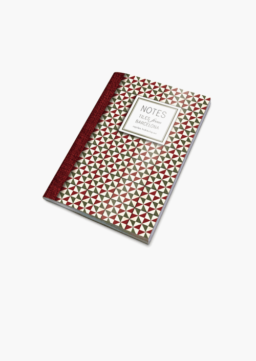 Barceloning notebook - passport size