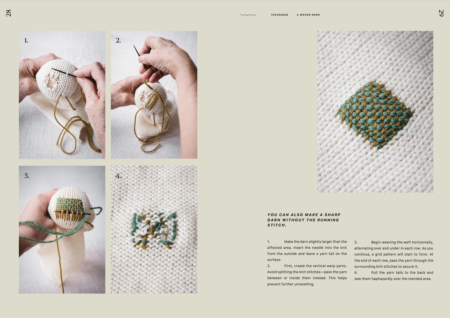 The art of knitwear repair