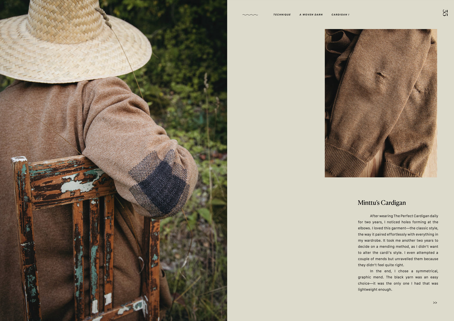 The art of knitwear repair
