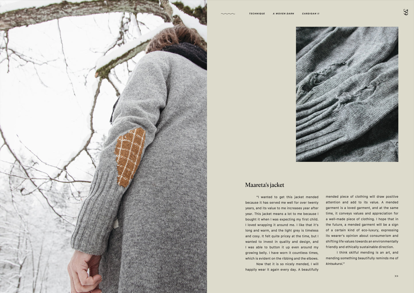 The art of knitwear repair