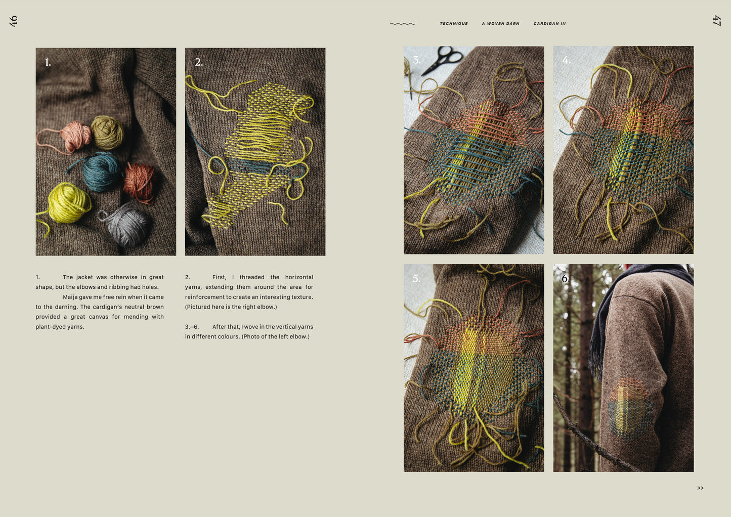 The art of knitwear repair