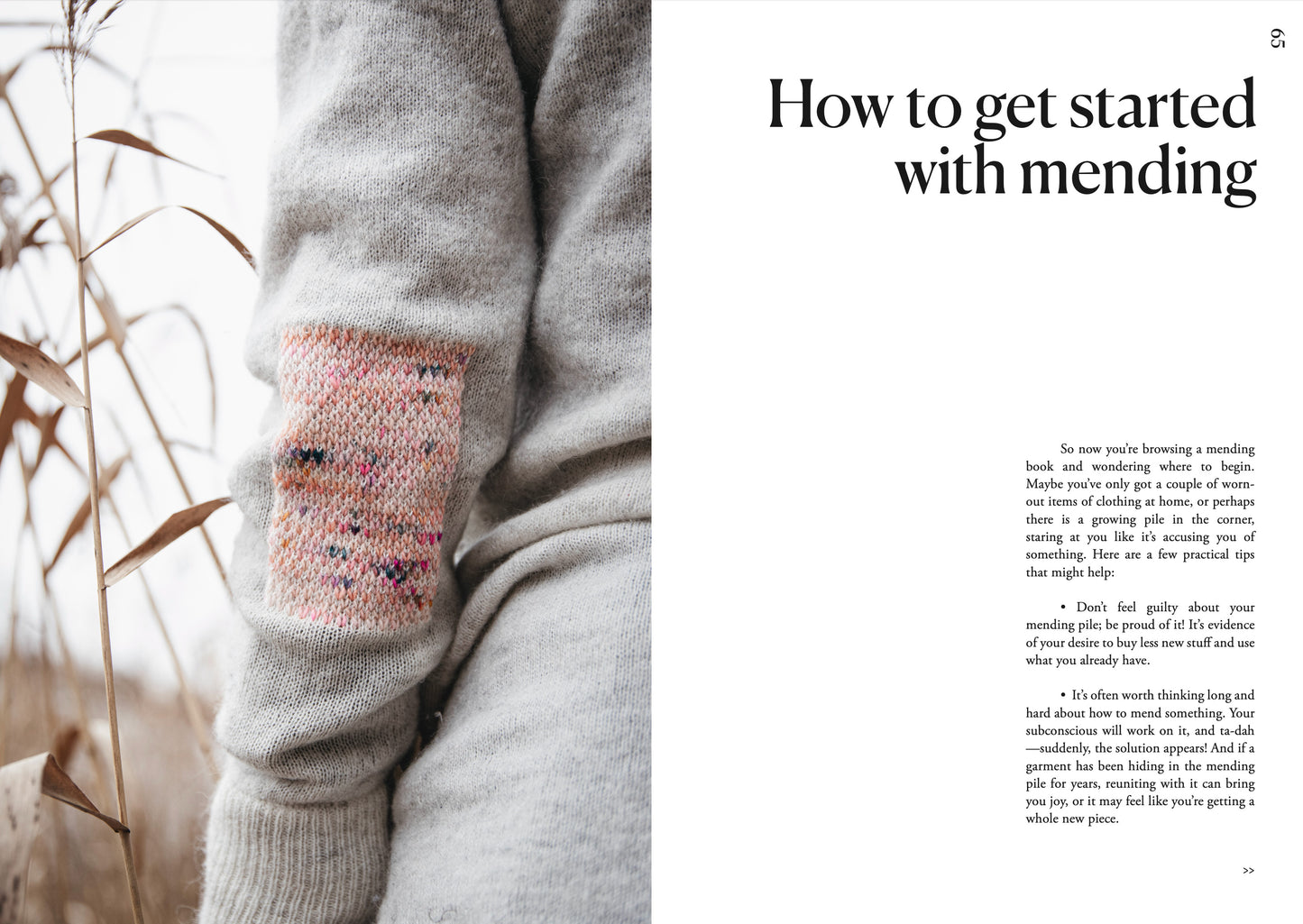 The art of knitwear repair