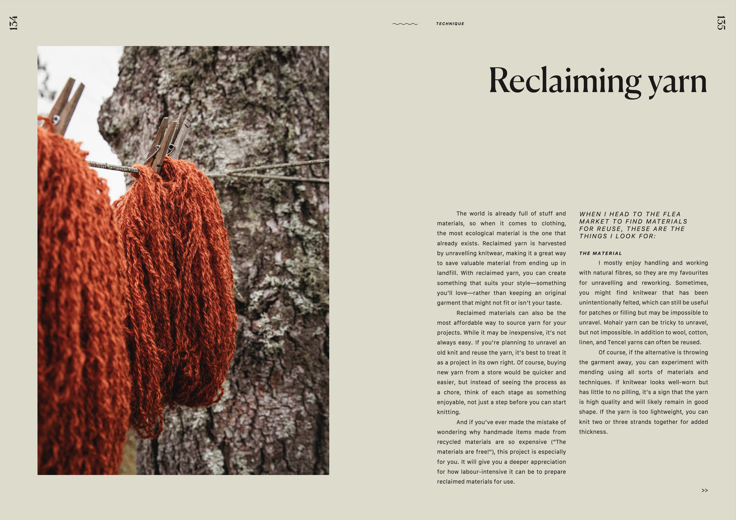 The art of knitwear repair
