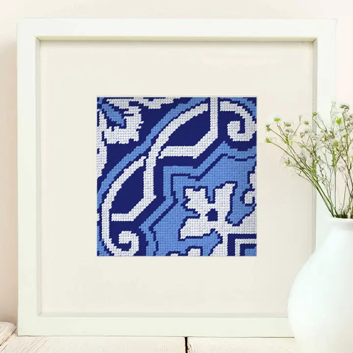 Unwind Studio Needlepoint kiMt emories from Porto ~ Portuguese Tiles