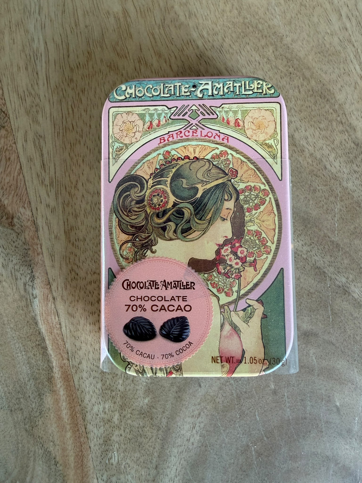 Chocolate Amattler tin without accessories