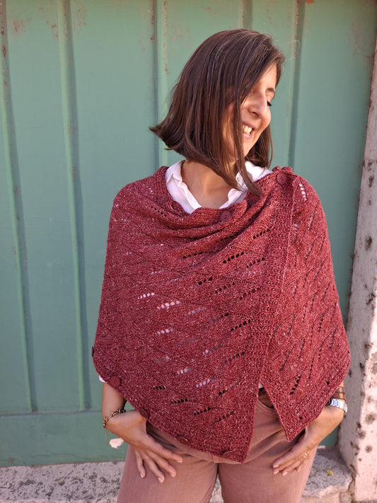 Multi functionele poncho Grenate