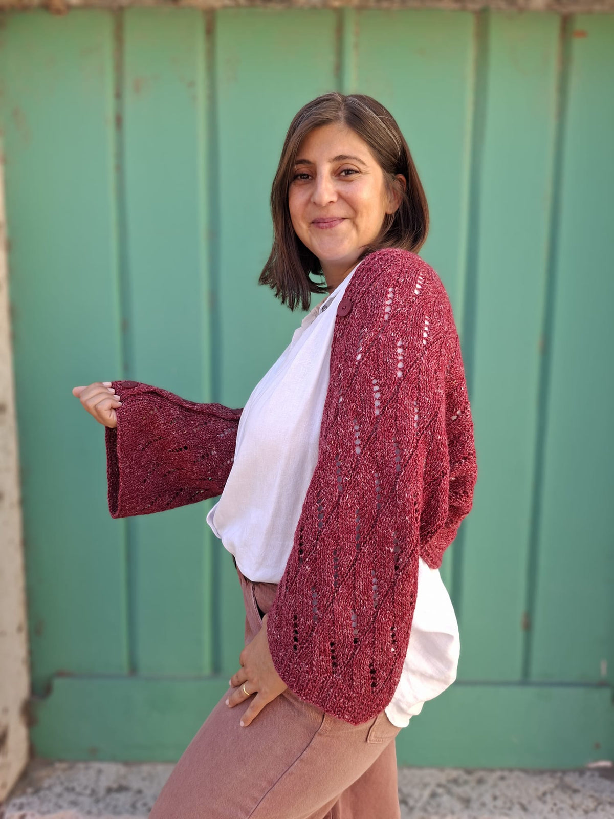 Multi functionele poncho Grenate